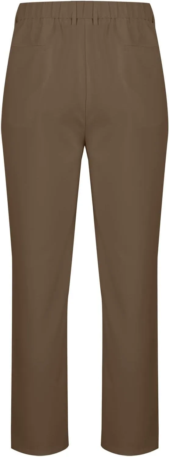 Mens Dress Pants Stretch Classic Fit Dress Pants Pleated Front Casual Pant Dress Pants Straight Fit Pants