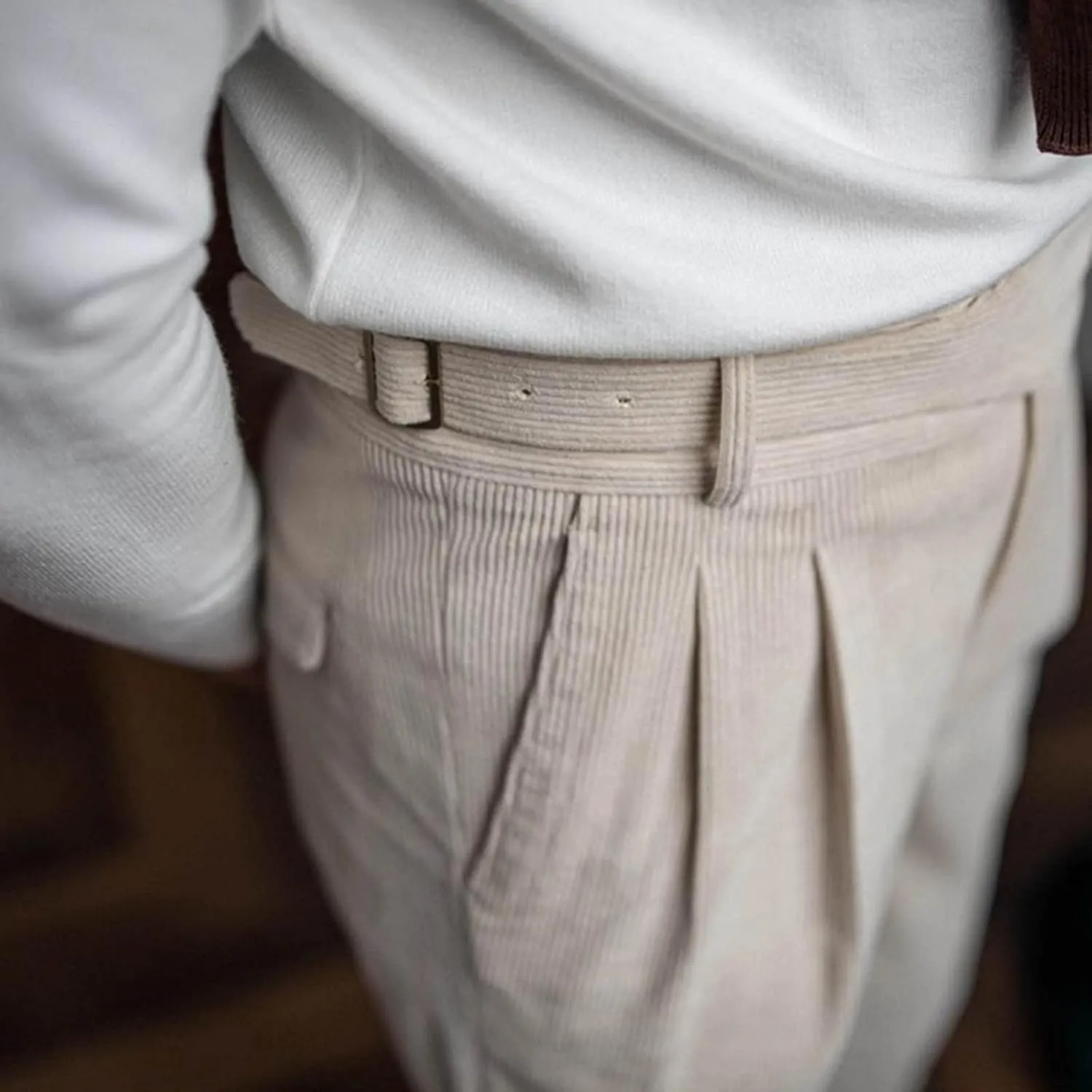 Mens Dress Pants Workday Classic Fit Suit Pants Casual Pleated Front Dress Pants Straight Fit Pants