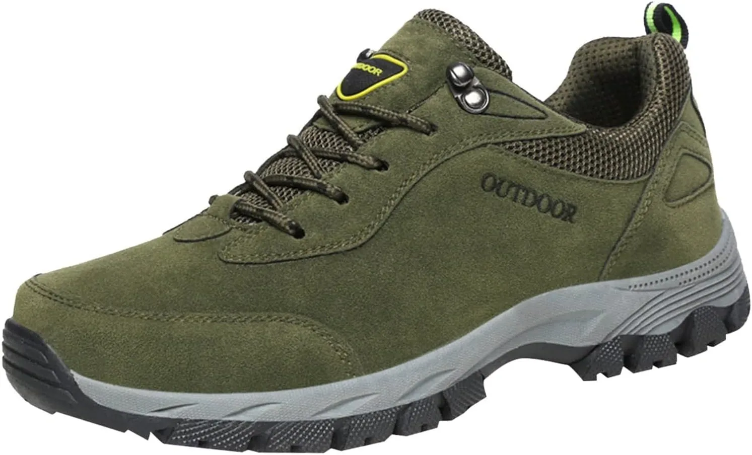 Men’s Hiking Shoes Breathable Lightweight Walking Shoes Slip on Workout Shoes for Trekking Camping Walking Fishing