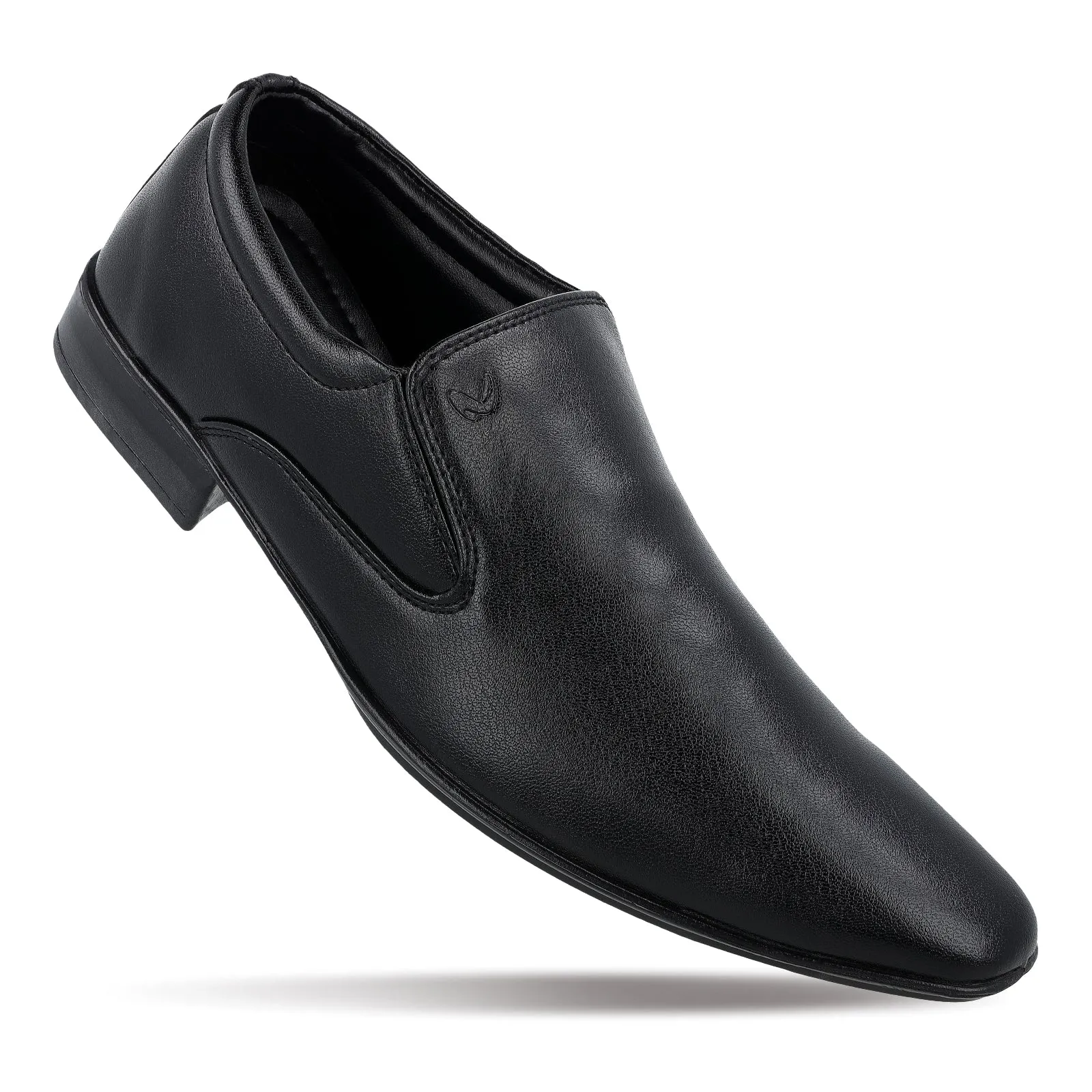 Men's Leather formals loafer Shoes - WF6302 Black