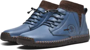 Men's Leather Loafers Fashion Casual Slip On Penny Beck Driving Loafer Shoes Ankle Chukka Boots For Men【Includes Extra Insole】