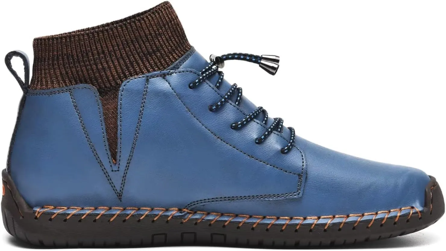 Men's Leather Loafers Fashion Casual Slip On Penny Beck Driving Loafer Shoes Ankle Chukka Boots For Men【Includes Extra Insole】