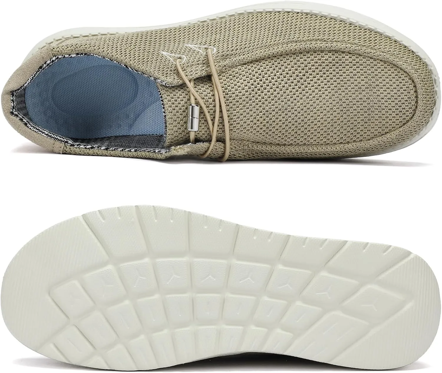 Men's Loafers Slip on Shoes for Men Wide Width Casual Walking Shoes