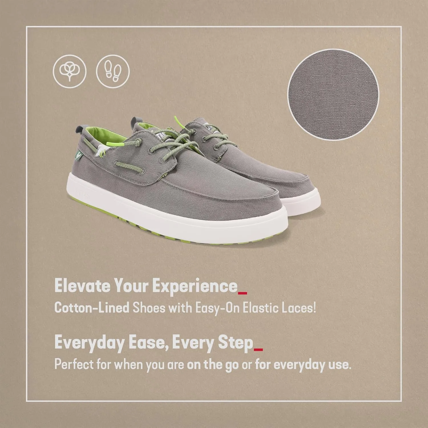 Men’s Maui Boat Shoes | Casual Slip-On Loafers for Men | Ultralight & Breathable Slip On Shoes | Multicolors