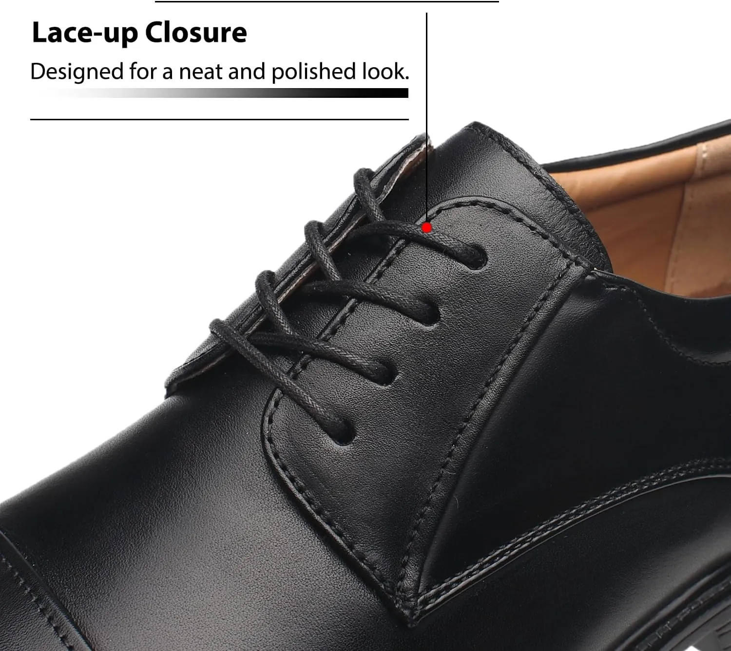 Men's Oxfords Classic Modern Round Captoe Shoes