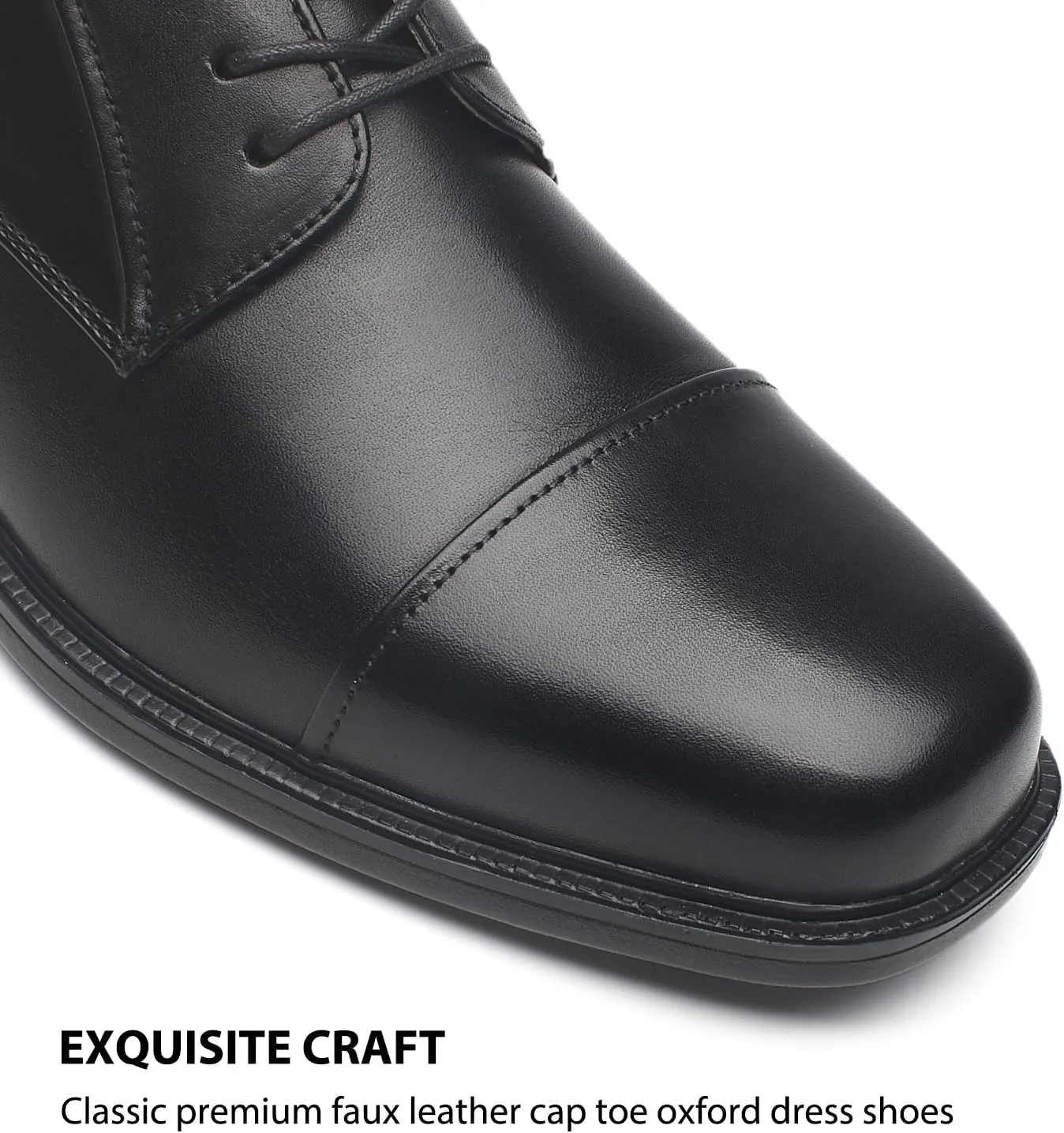 Men's Oxfords Classic Modern Round Captoe Shoes