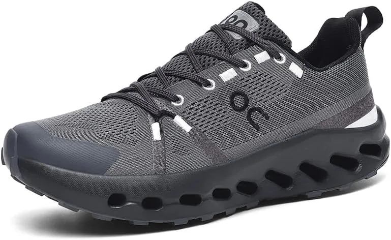 Men's Running Shoes Non Slip Shoes Breathable Lightweight Fashion Sneakers Slip Resistant Athletic Sports Walking Gym Work Shoes