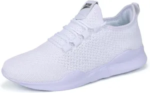 Mens Running Shoes Women Slip On Tennis Walking Sneakers Athletic Breathable Non Slip Gym Casual Lightweight Workout Sport Unisex Shoe