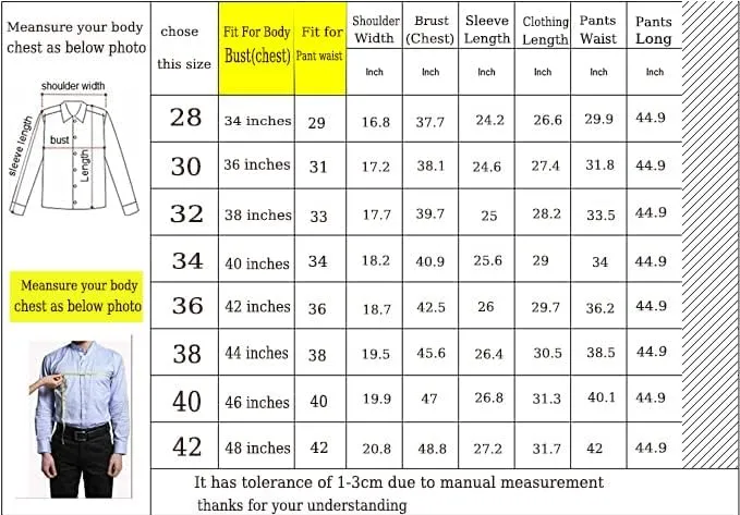 Men's Slim Fit 2 Piece Suit Double Breasted Business Wedding Prom Tuxedo Suits Blazer & Pants Set…