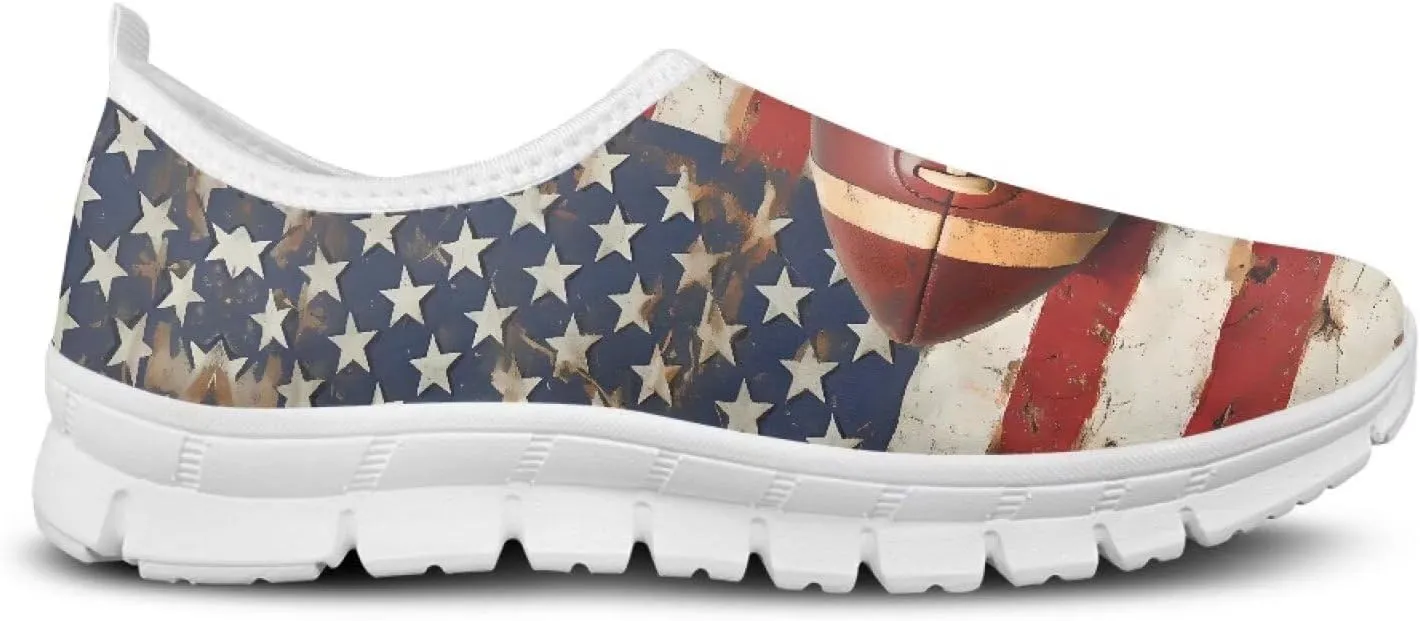 Mens Slip On Casual Shoes Breathable Mesh Leisure Walking Shoes Lightweight Fashion Loafers Non Slip Sneakers US Size 5-14