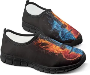 Men's Slip On Casual Shoes Lightweight Fashion Loafers Breathable Mesh Leisure Walking Shoes Non Slip Sneakers US Size 5-14