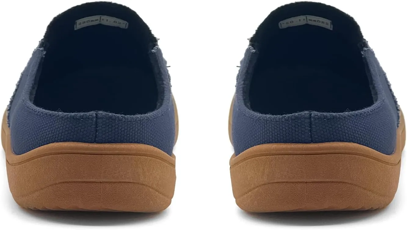 Men's Slip-on Shoes Wide Loafers Casual Winter Fuzzy Comfy Warm Slippers Walking Driving Shoes