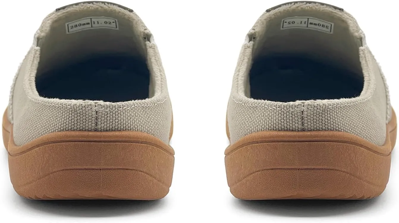 Men's Slip-on Shoes Wide Loafers Casual Winter Fuzzy Comfy Warm Slippers Walking Driving Shoes