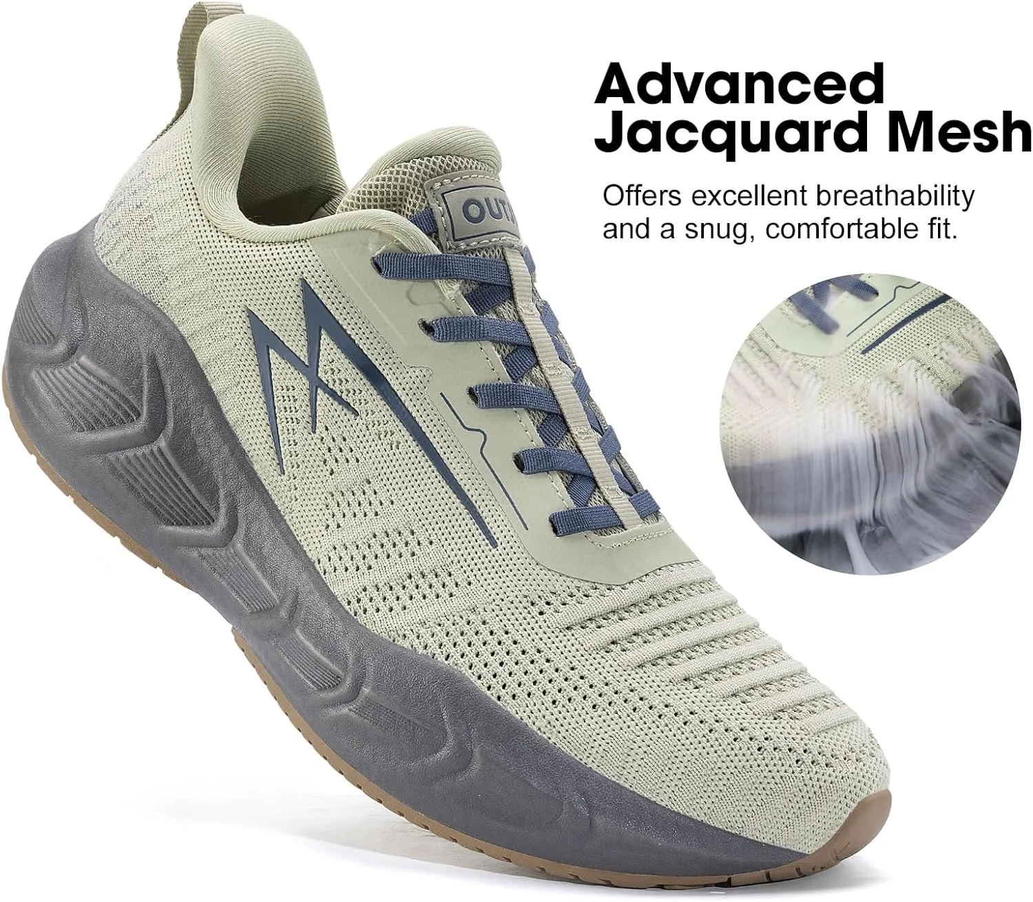 Men's Slip On Walking Running Shoes Tennis Comfortable Breathable Lightweight Non-Slip Hands Free Fashion Sneakers for Athletic Gym Workout