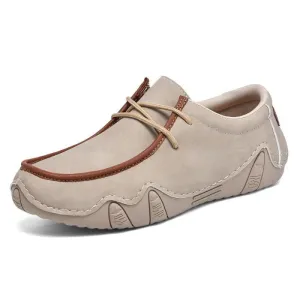 Men’s Split Leather Loafers – Casual & Stylish Fit