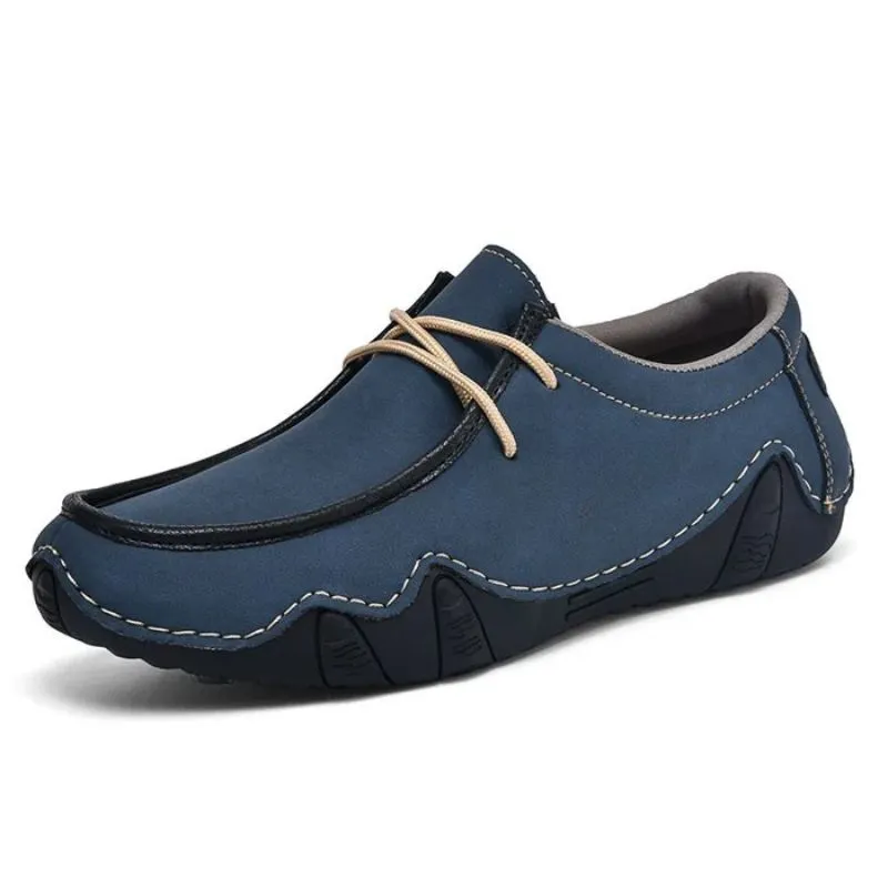 Men’s Split Leather Loafers – Casual & Stylish Fit