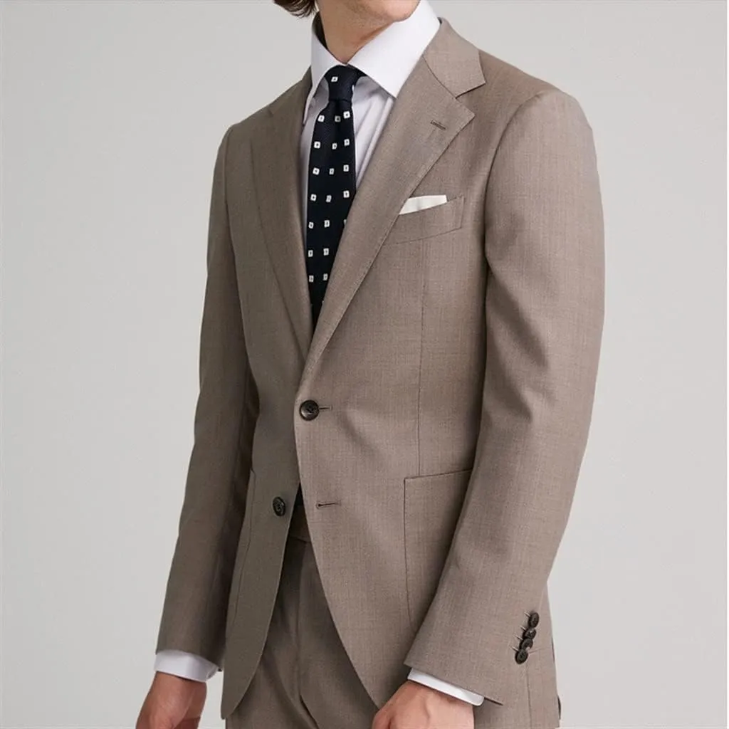 Men's Suit Set Slim Casual Men Suits Business Formal Dress Suit Jackets Groom Wedding Suit Spring