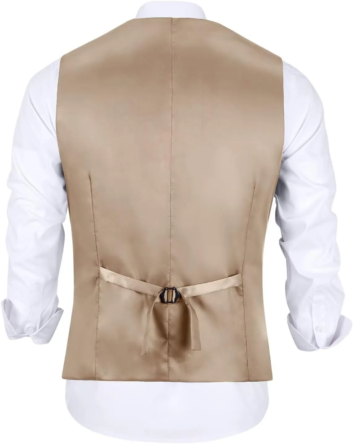 Men's Suit Slim Fit 2 Pieces Suits Set Grooms Tuxedos Business Wedding Prom Party Suit Vest and Pants