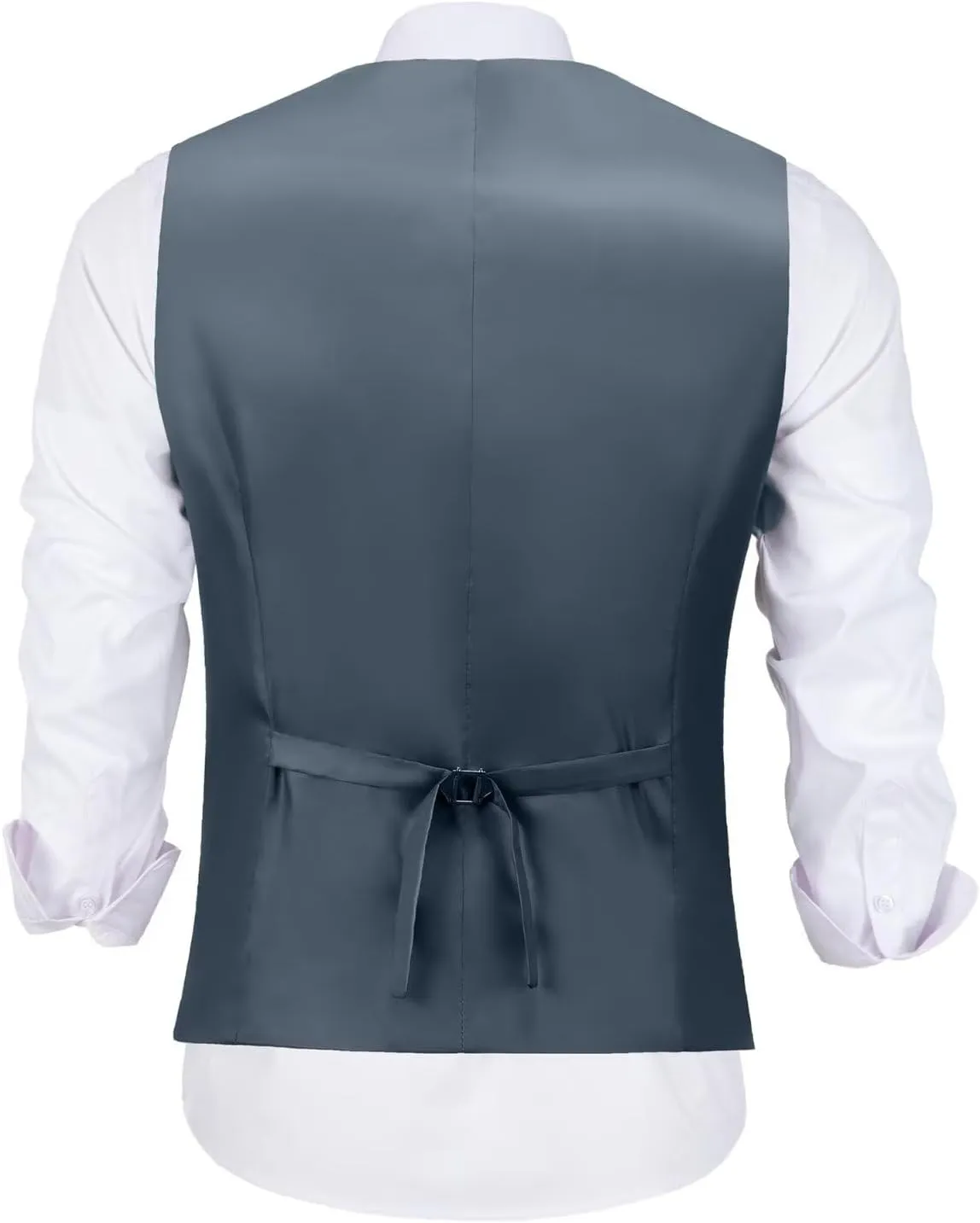 Men's Suit Slim Fit 2 Pieces Suits Set Grooms Tuxedos Business Wedding Prom Party Suit Vest and Pants