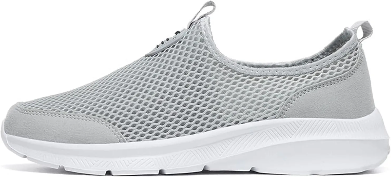 Men's Tennis Shoes Slip on Walking Shoes Casual Breathable Sneakers Lightweight Golf Shoes Work Out Shoes