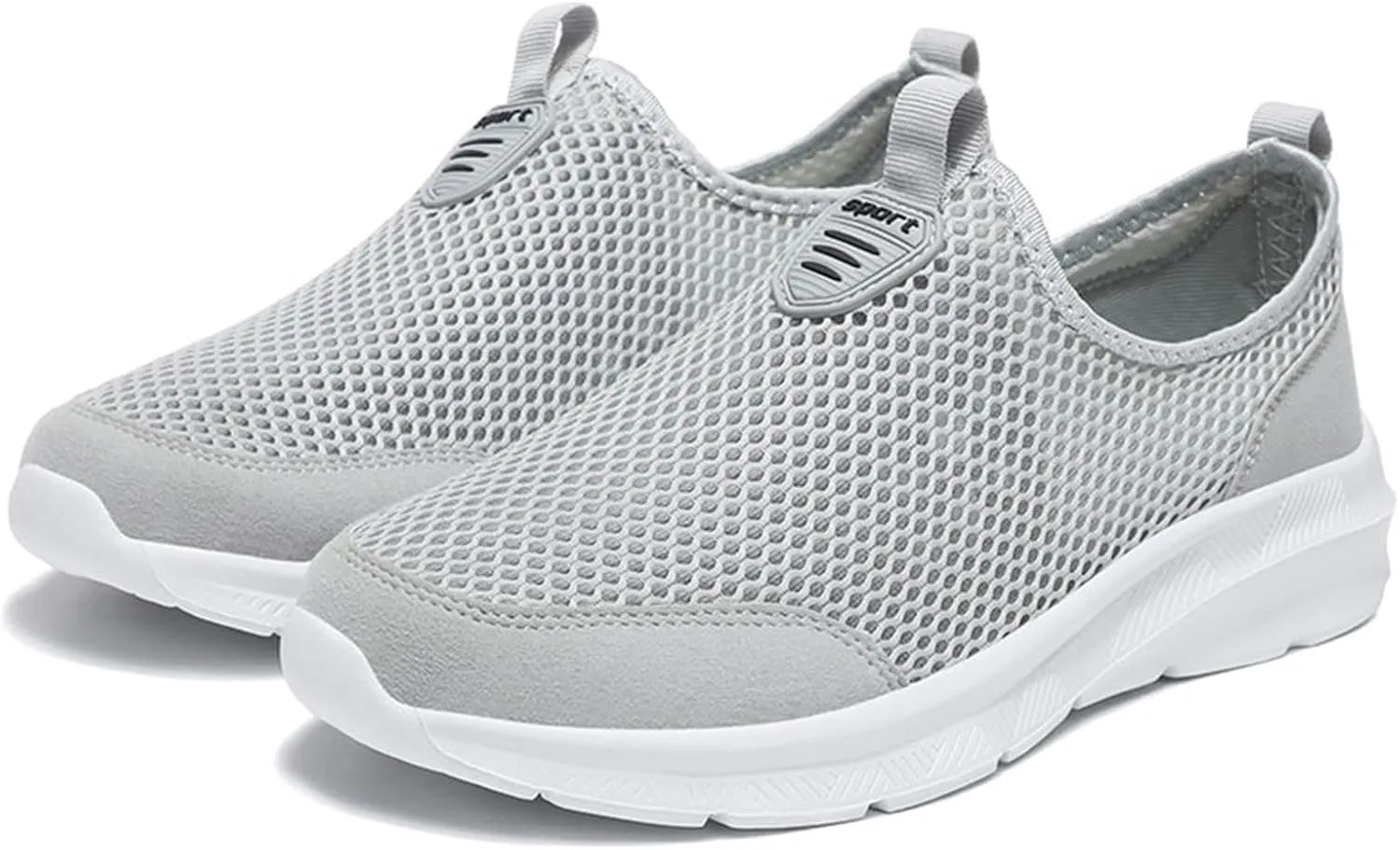 Men's Tennis Shoes Slip on Walking Shoes Casual Breathable Sneakers Lightweight Golf Shoes Work Out Shoes