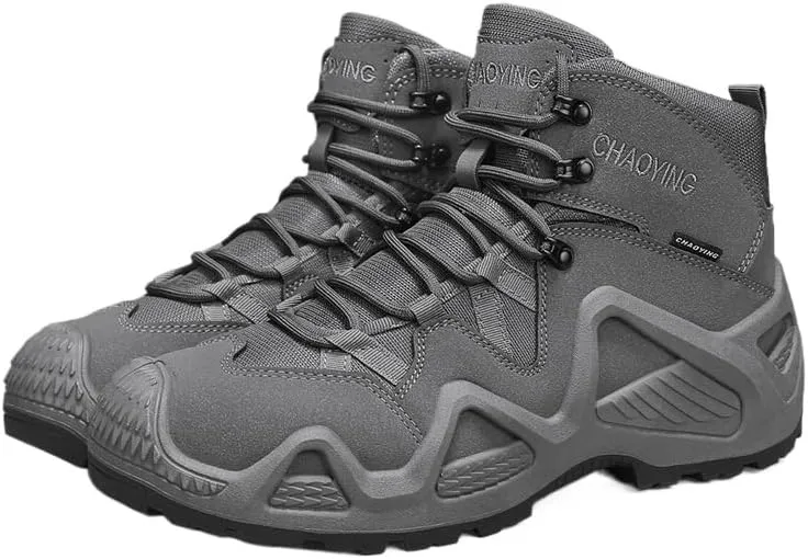 Men's Waterproof and Breathable Hiking Boots, Durable Soles, Anti-Slip Wear, Trend and Practical