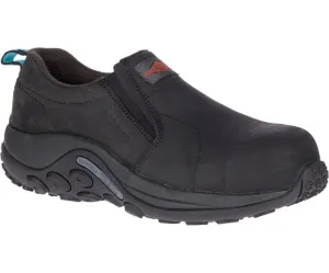 Merrell Work Women's Jungle Moc Leather Composite Toe Slip-On Shoe