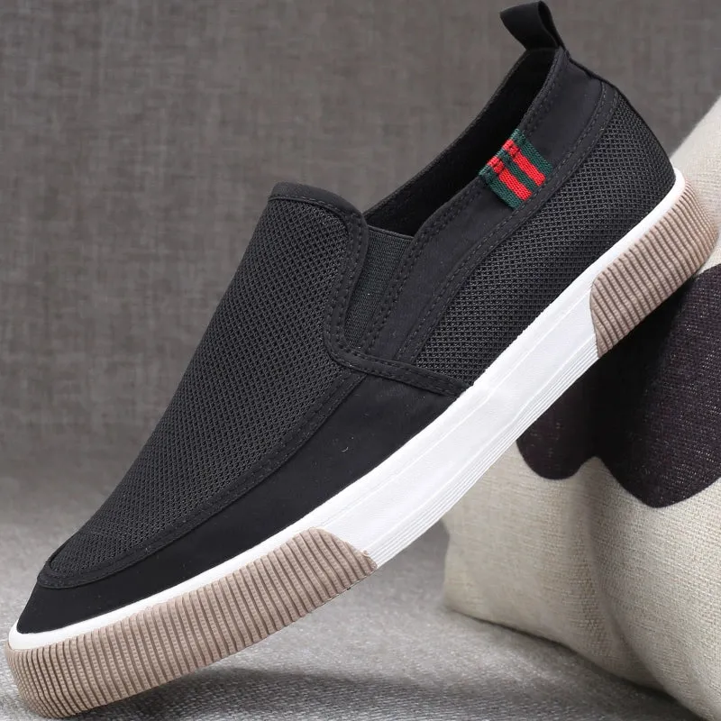 Mesh Lazy Beijing Driving Massive bargain Old 2 Thin Men's Shoes Men's Summer Men's Breathable Shoes Modern Shoes Men's Lazy Slip-on Trendy Cloth