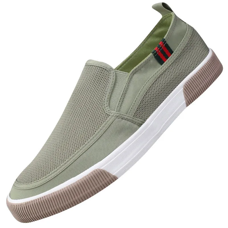 Mesh Lazy Beijing Driving Massive bargain Old 2 Thin Men's Shoes Men's Summer Men's Breathable Shoes Modern Shoes Men's Lazy Slip-on Trendy Cloth