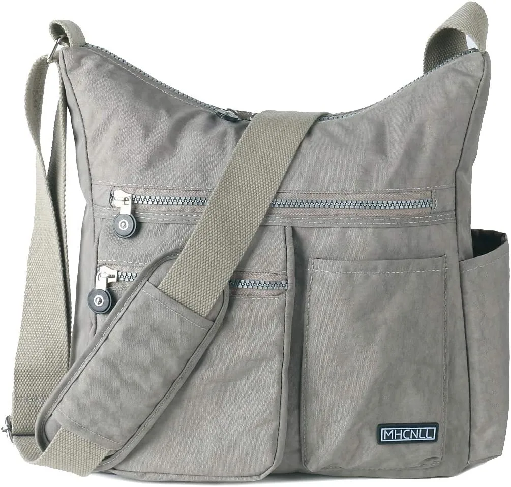 MHCNLL Crossbody Bag with Anti Theft RFID Pocket - Women Lightweight Water-Resistant Purse
