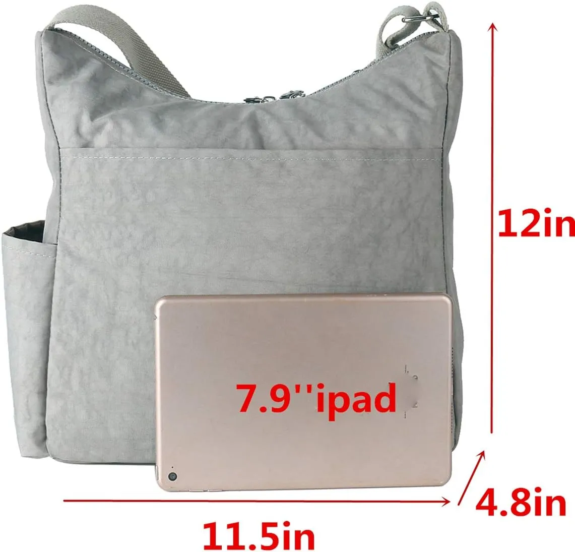 MHCNLL Crossbody Bag with Anti Theft RFID Pocket - Women Lightweight Water-Resistant Purse