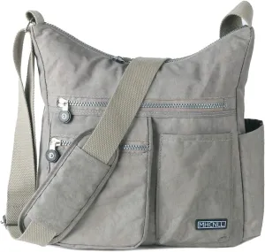 MHCNLL Crossbody Bag with Anti Theft RFID Pocket - Women Lightweight Water-Resistant Purse