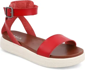 MIA Shoes Ellen Womens Ankle Strap Platform Sandals