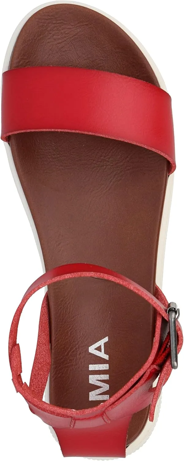 MIA Shoes Ellen Womens Ankle Strap Platform Sandals