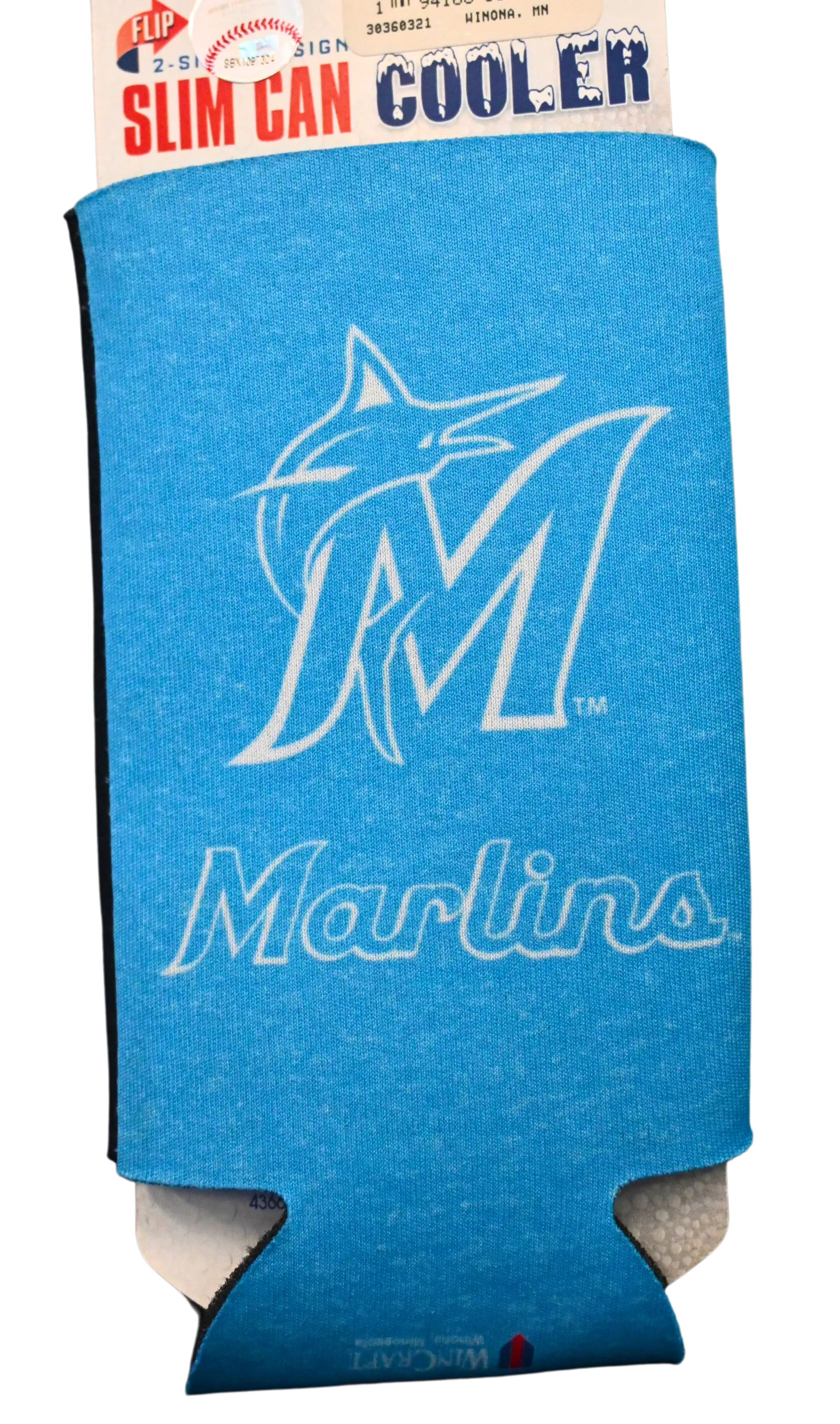 Miami Marlins Wincraft 12 oz. Slim Can Cooler