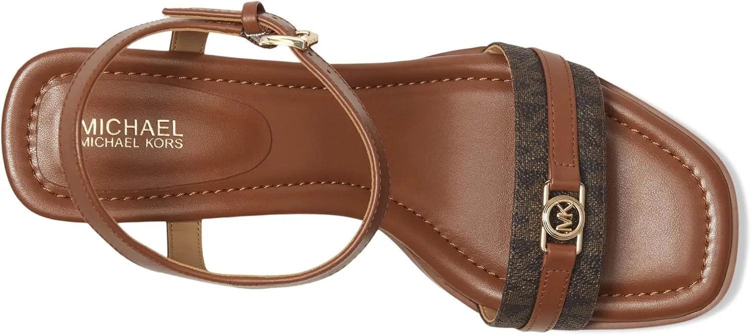 Michael Kors Women's Mandy Mid Sandal Heeled