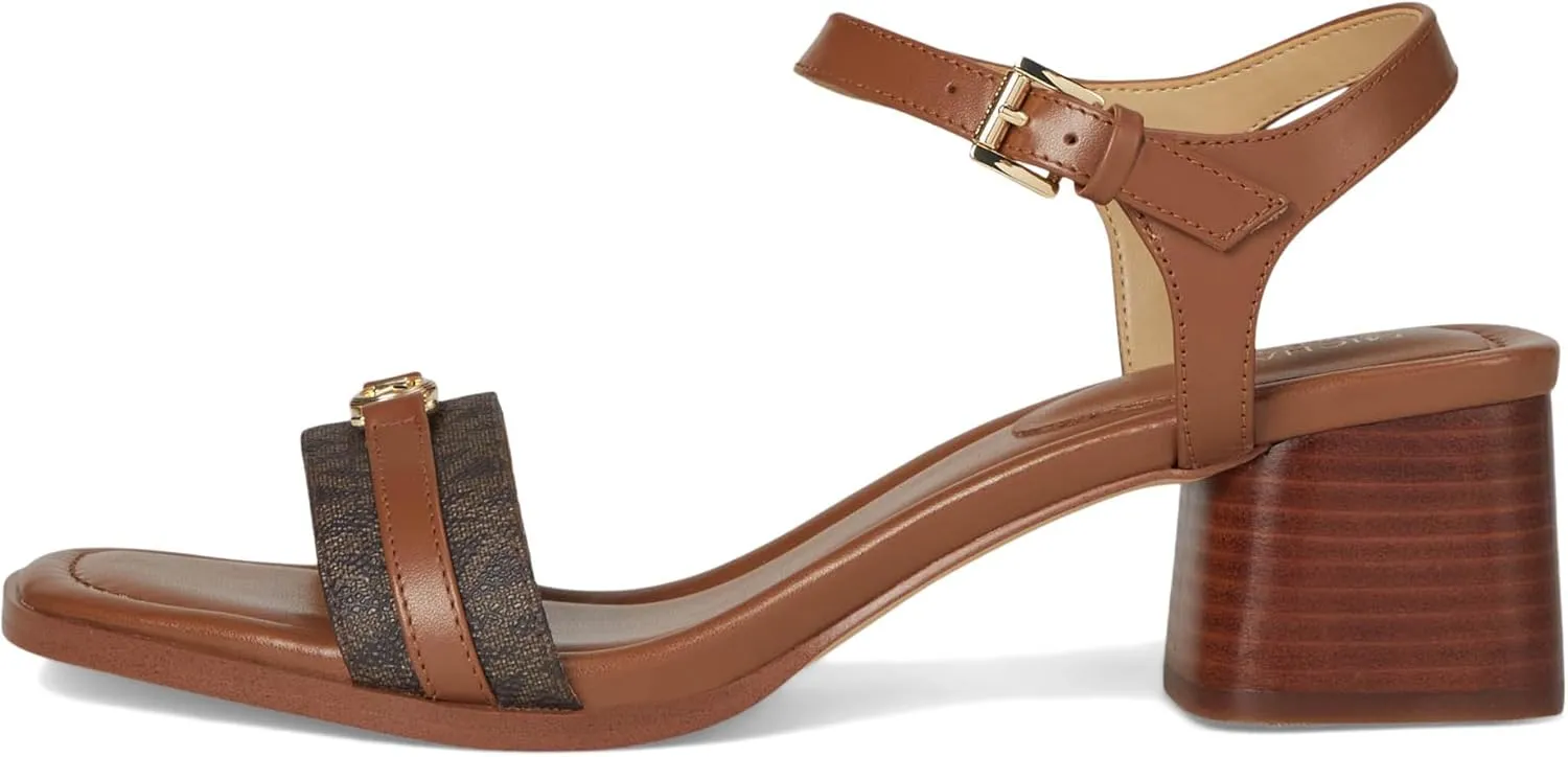 Michael Kors Women's Mandy Mid Sandal Heeled