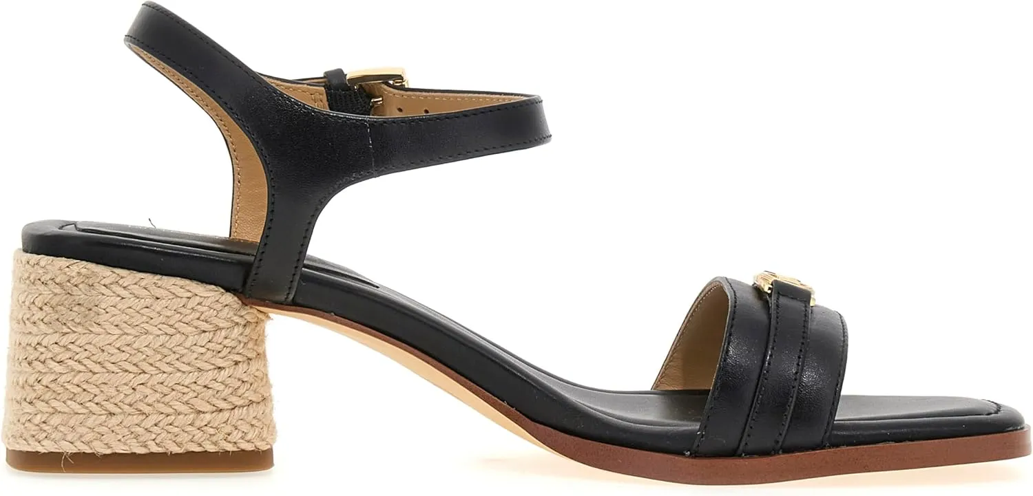 Michael Kors Women's Mandy Mid Sandal Heeled