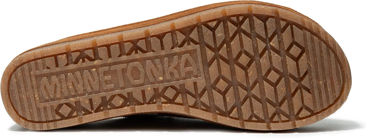 Minnetonka Paislee – Women’s Wedge Sandals with Slip-On Design, Genuine Suede, Microfiber Lining, and Thick Rubber Sole