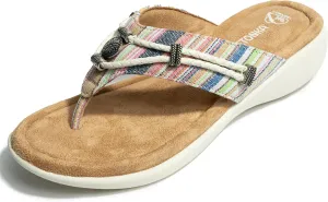 Minnetonka Women's Silverthorne 360, Pastel Stripe, Size 9