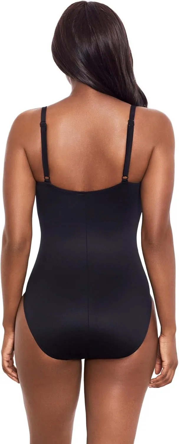 Miraclesuit Women's Swimwear Spectra Trifecta Underwire One Piece Swimsuit