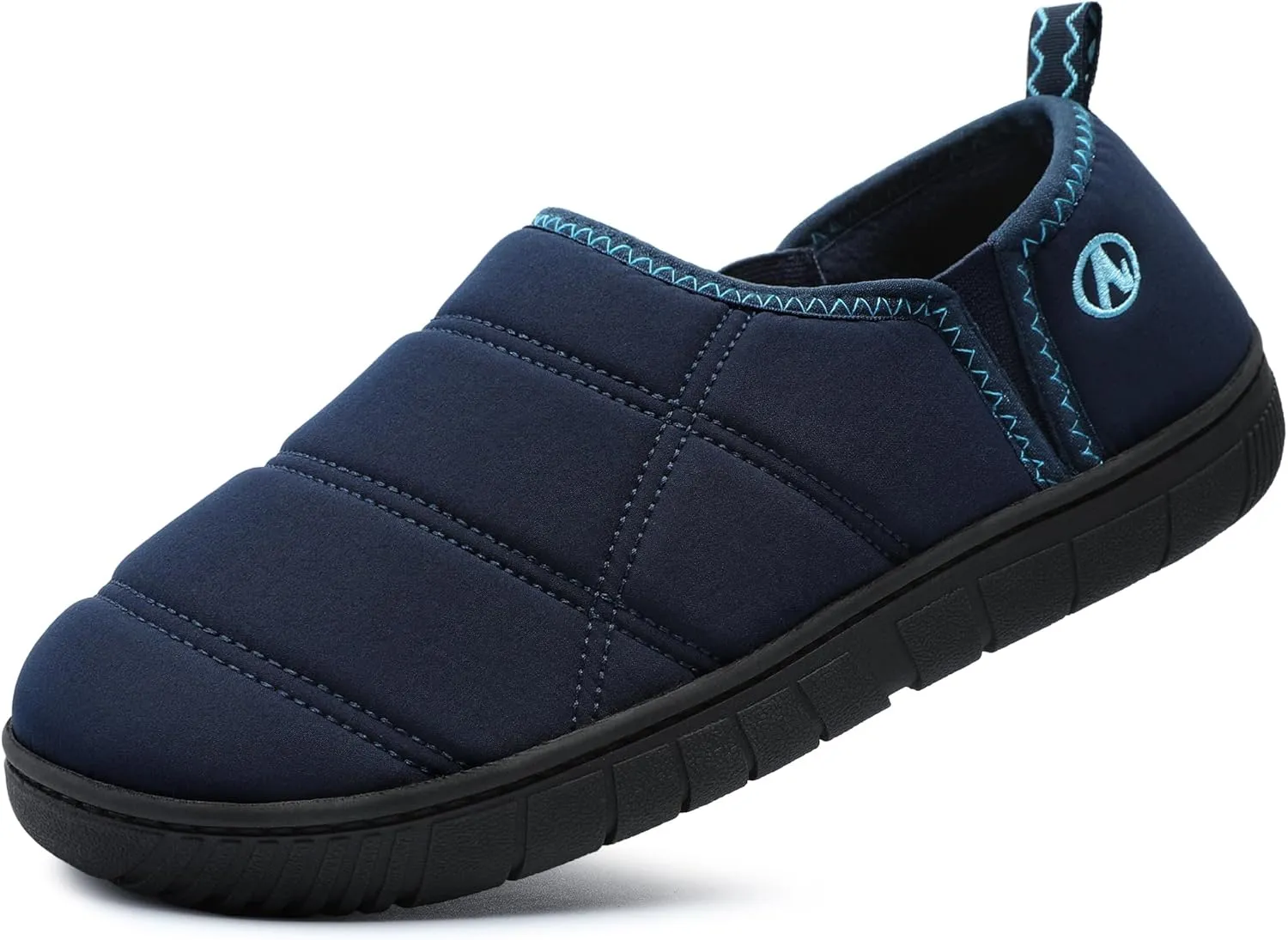 MIXIN Mens Slippers Indoor Outdoor Comfy Slip On Memory Foam House Shoes