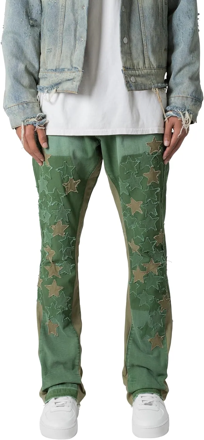 mnml Men's B451 Star Flare Denim