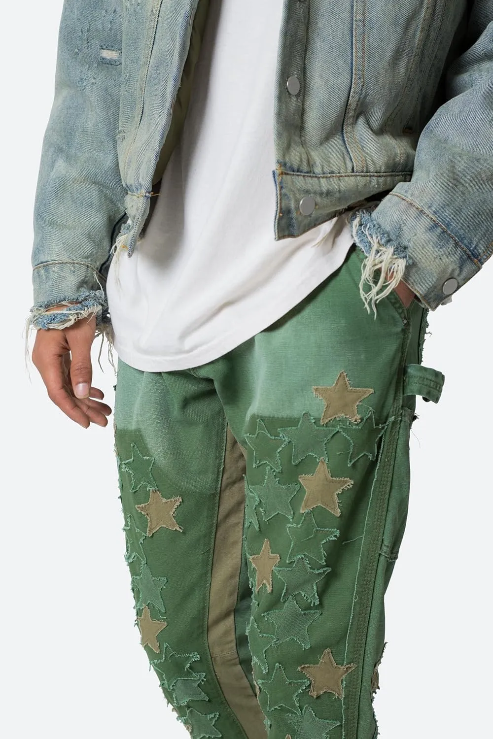 mnml Men's B451 Star Flare Denim