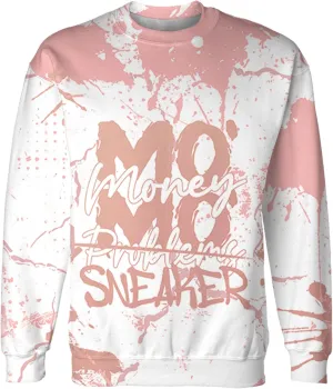 MO Sneaker 3D Drippin Unisex All Over Printed Sweatshirt Matching Retro 11s Low Legend Pink for Men Women Unisex Streetwear Clothing Sneaker 3D Graphic Tee Design Printed