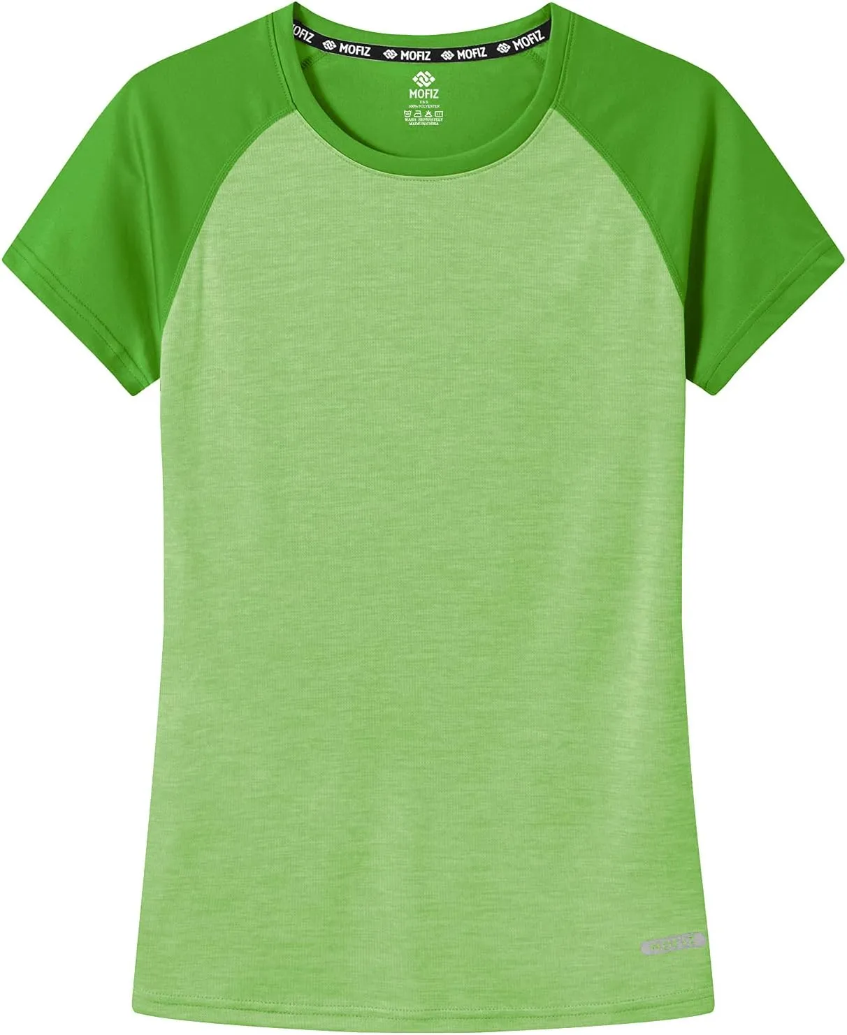 MoFiz Women's Short Sleeve UPF 50  Sun Protection Sports T-Shirt Quick Dry Running Workout Athletic Tee Top