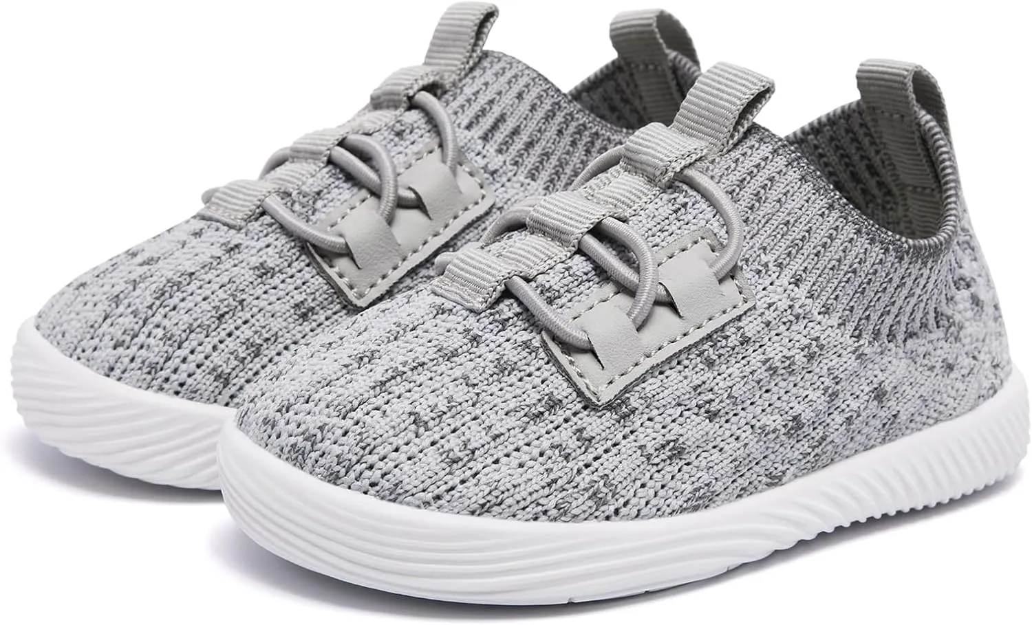 MORENDL Toddler Slip On Sneakers Baby Walking Shoes Non-Slip Breathable Boys & Girls Tennis Shoes Infant Running Shoes
