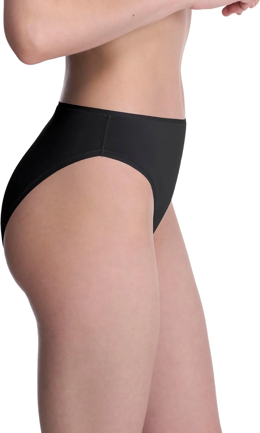 Natori Women's Bliss Bare Cotton High Cut Brief