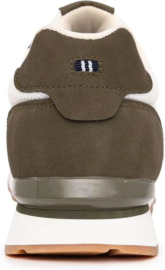 Nautica Men's Lace-Up Sneakers – Casual, Stylish, and Comfortable for Walking