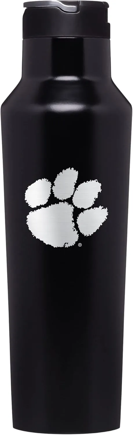 NCAA Corkcicle Insulated Canteen Water Bottle (Clemson Tigers)